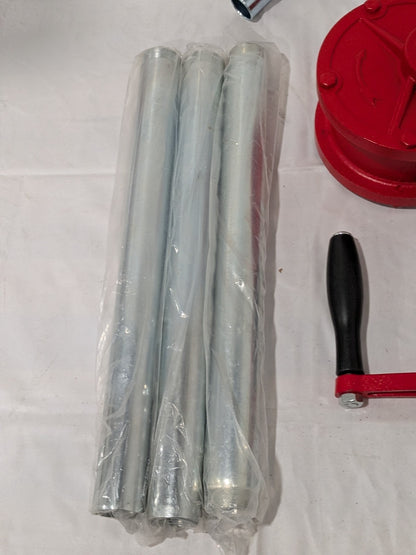 WorkSmart 1" Outlet, Cast Iron Hand Operated Siphon Pump WS-PU-ROTA1-1