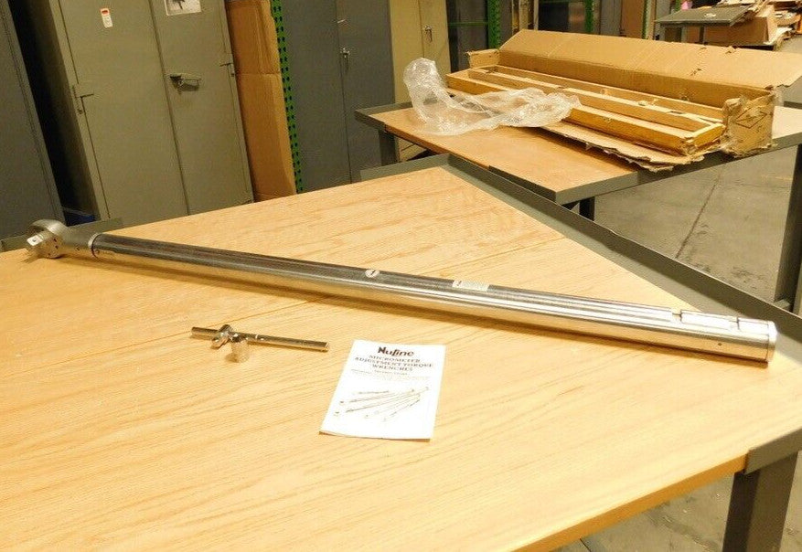 Nuline 1"Drive Torque Wrench 60"OAL 660-2200 Ft-Lb NB3000C 63722433 PA