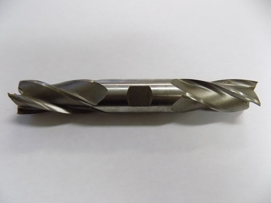 SPI HSS Double End Mill 7/8" 4FL Center Cutting 84-743-4