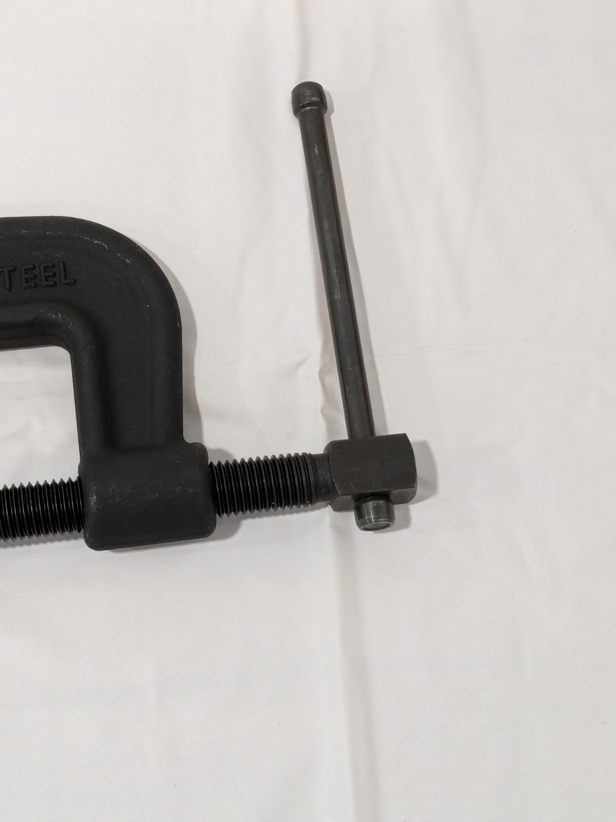 WILTON Heavy Duty C-Clamp: 4" Max Opening, 2-1/4" Throat Depth 14142