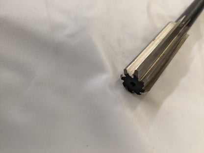 Chucking Reamer: 0.591 Dia HSS Straight Shank 144429605910000