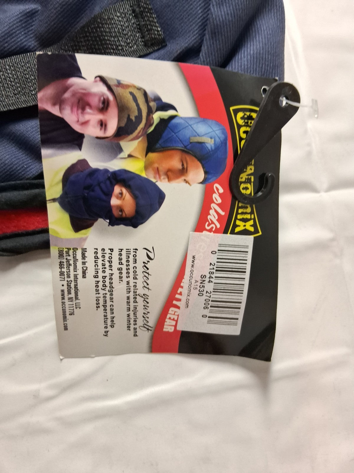 Occunomix Underneath Hard Hat Winter Liner 3pk Universal Size Navy Blue SN530