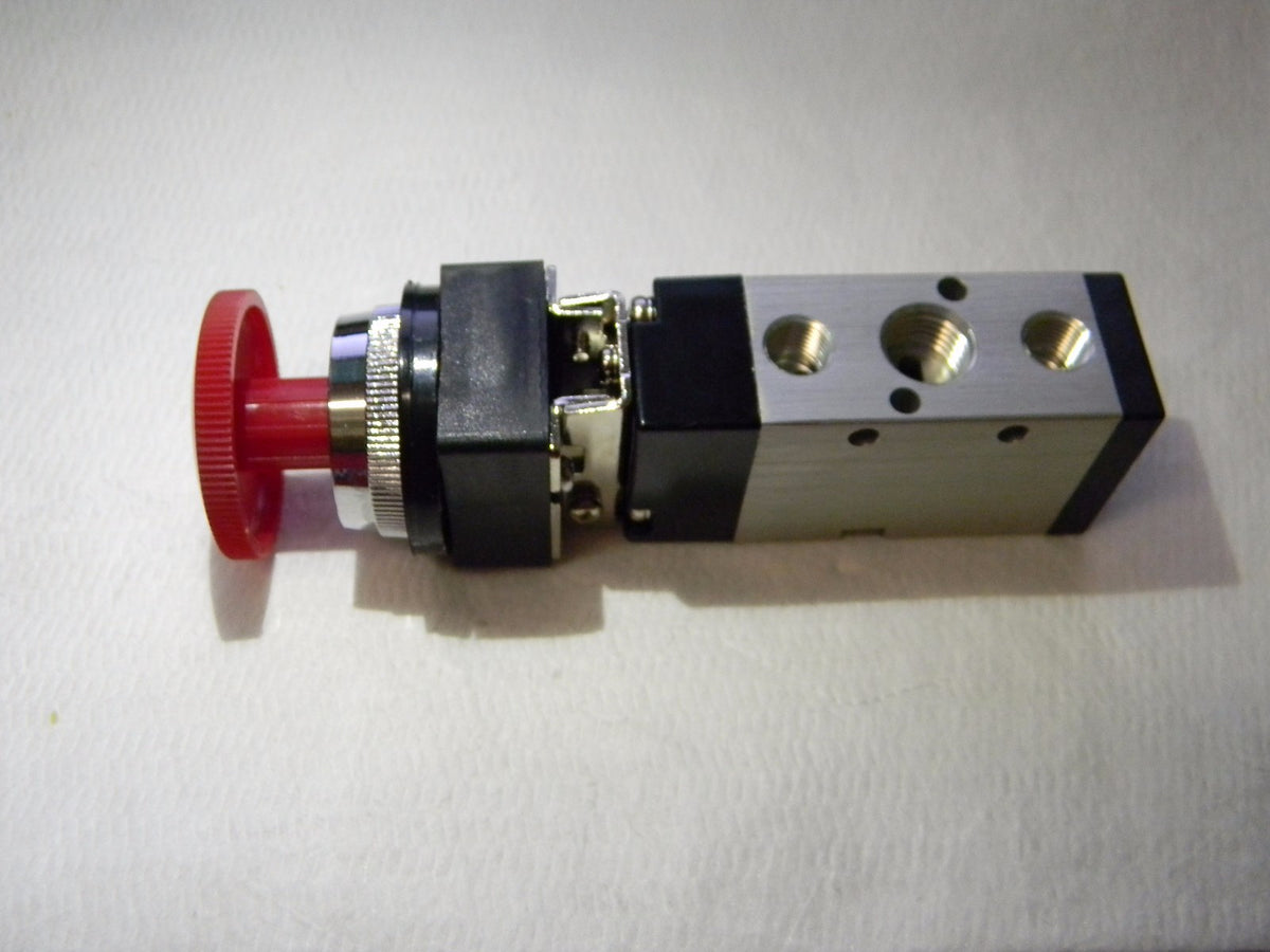 Jupiter Pneumatics 5-Way 1/4" NPT Mechanically Operated Air Valve 525022451