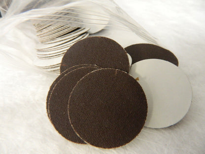 PRO 1-1/2" Diam 400 Grit Aluminum Oxide Adhesive PSA Disc QTY 500  57789109