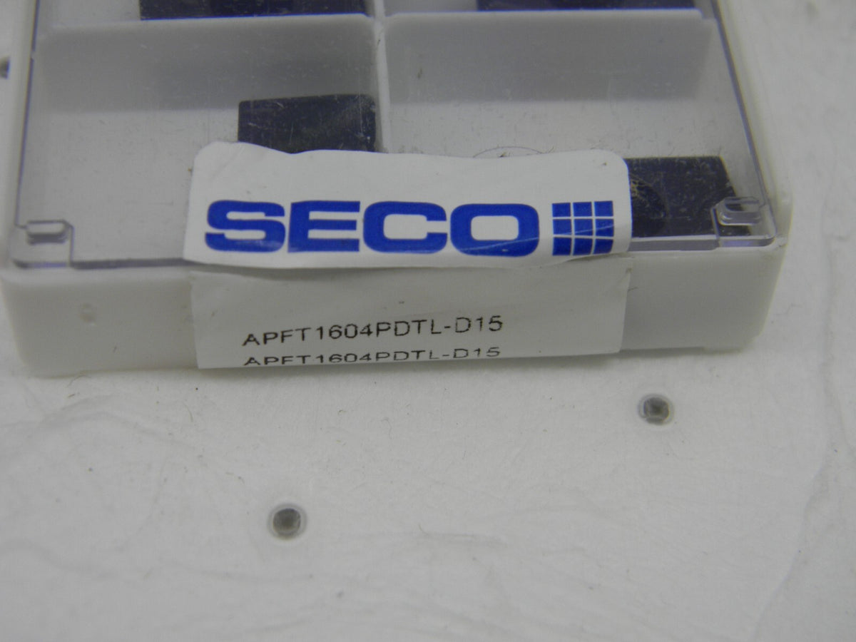 SECO APFT 1604PDTL-D15 Carbide Milling Inserts QTY 10 02594112