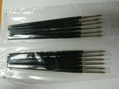OSBORN #4 Sable Artist's Paint Brush QTY 12 0007407000