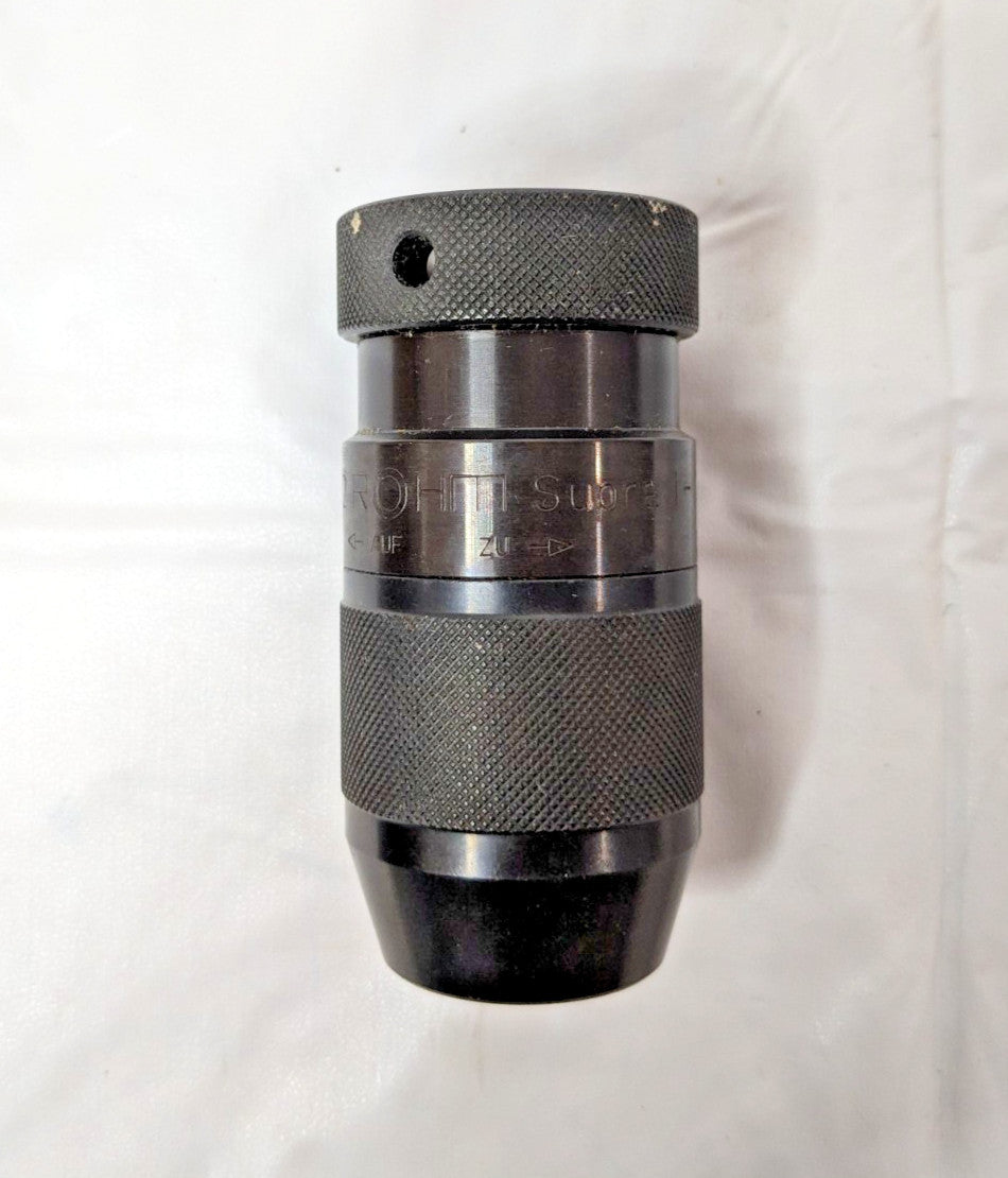 Rohm Drill Chuck 1/32 to 1/2" Capacity Tapered Mount JT6 871054