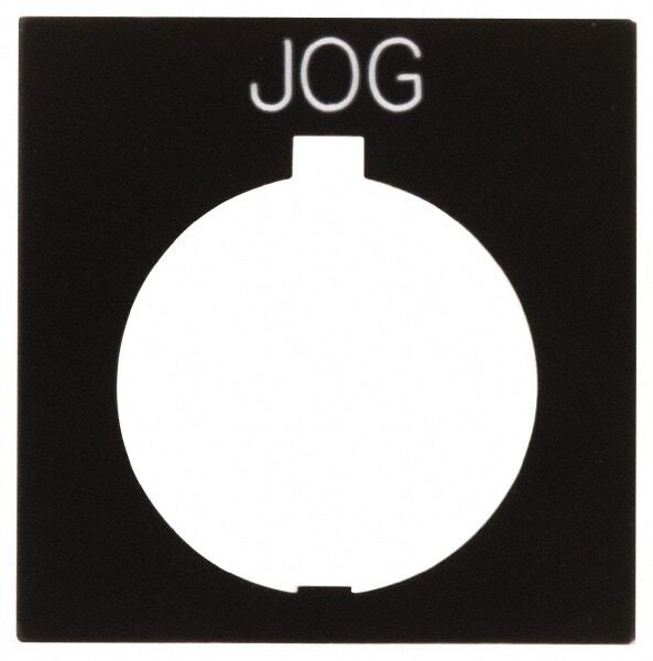 EATON CUTLER-HAMMER Square, Legend Plate - Jog Qty 12 HT8SP19