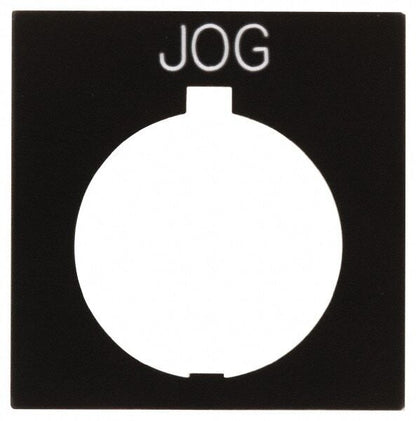 EATON CUTLER-HAMMER Square, Legend Plate - Jog Qty 12 HT8SP19