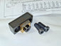 Mitee-Bite Serrated &amp; Smooth Steel Compact Style Screw Mount Toe Clamp 24106