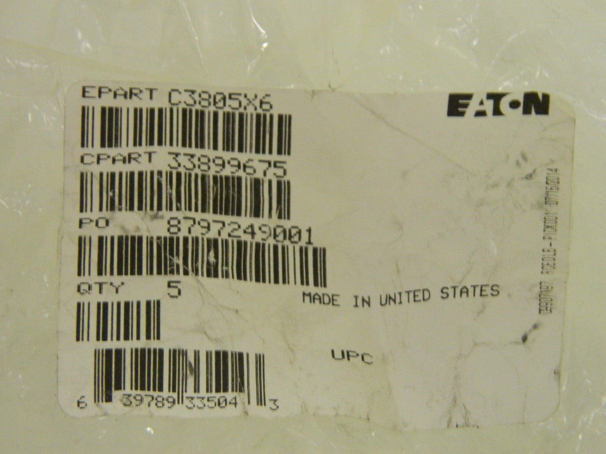 Eaton Steel Run Tee 3/8" Male X 3/8" Female NPT QTY 2  C3805X6