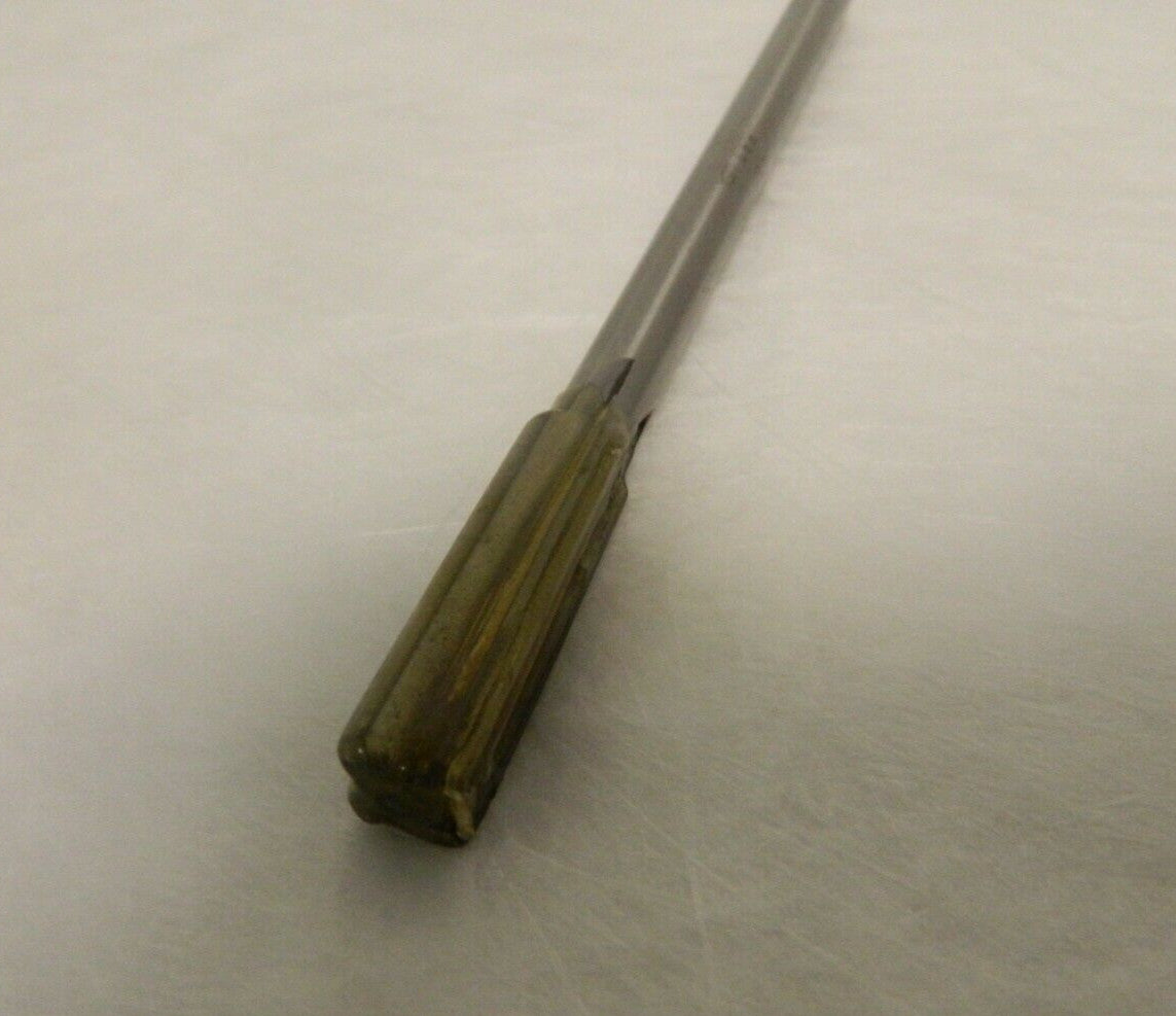 RRT 0.473" Diam 6 Flute Straight Shank Carbide Tipped Chucking Reamer 2400.473