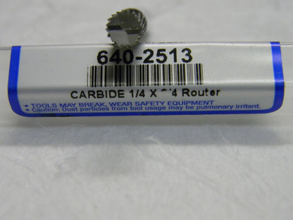 OSG Tap & Die Carbide 1/4 X 3/4 Route QIA QTY 2 640-2513