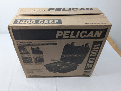 Pelican 1400 Case W/Foam Black 1400-000-110