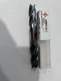 Cleveland Square End Mill: 19/32" Dia, 1-3/8" LOC, 4 Flute, HSS