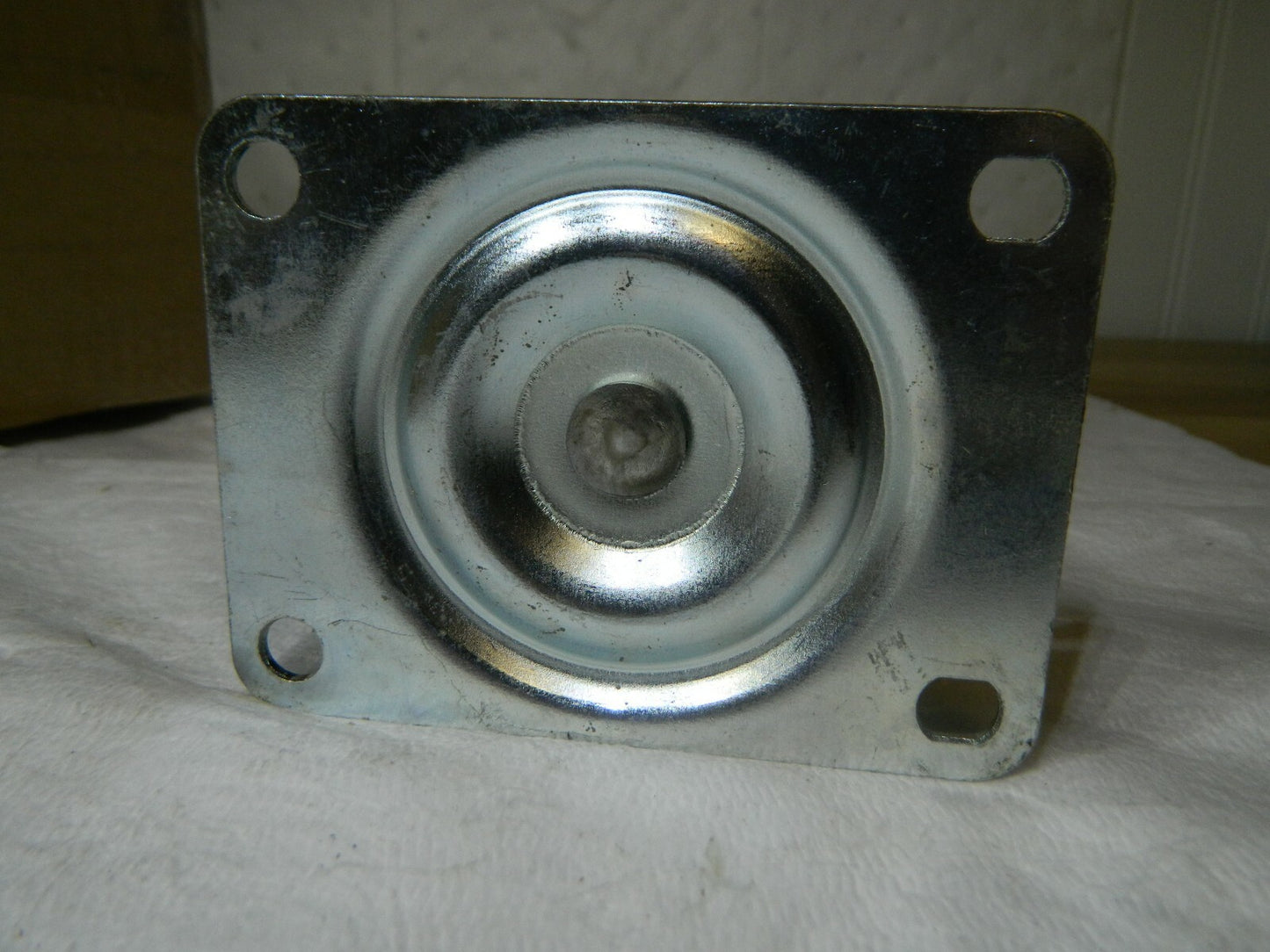 Top Plate Mount Swivel Caster 3" Diam 1-1/4" Wide 3-11/16" OAH Qt