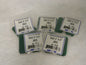 ShopAid 2" Wide x 2" Long Plastic Slotted Shim Green Qty 100 32025892