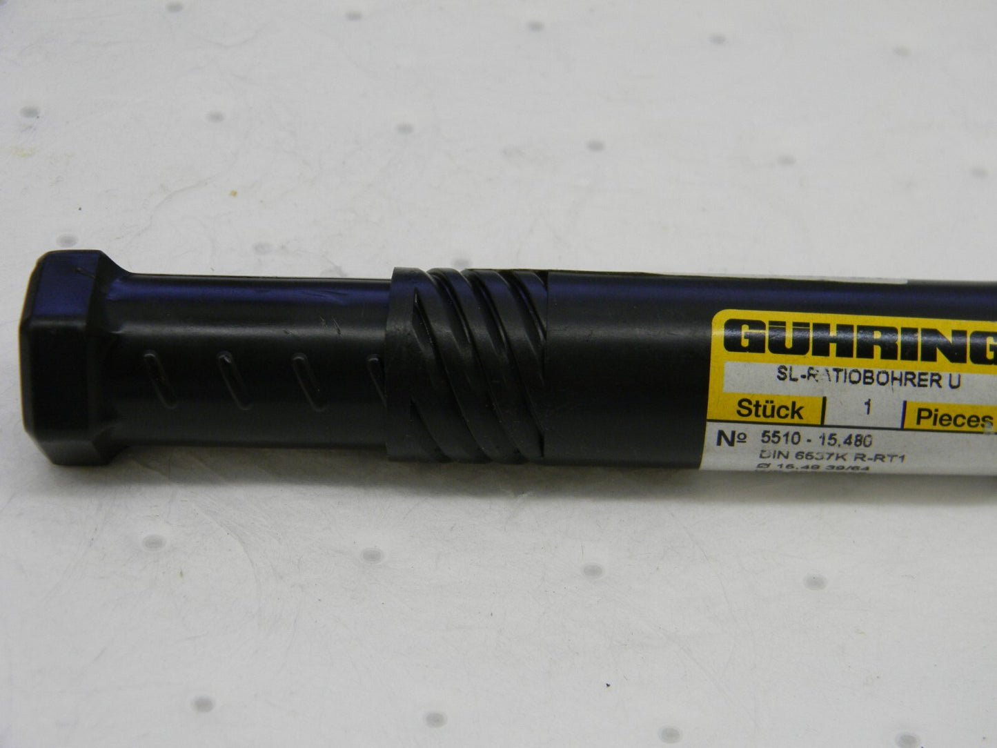 GUHRING Screw Machine Length Drill Bit: 0.6094 Solid Carbide 9055100154800