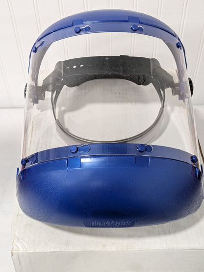 Sellstrom Face Shield with Chin Guard: 6-1/2" High, 19-1/2" Wide S3811