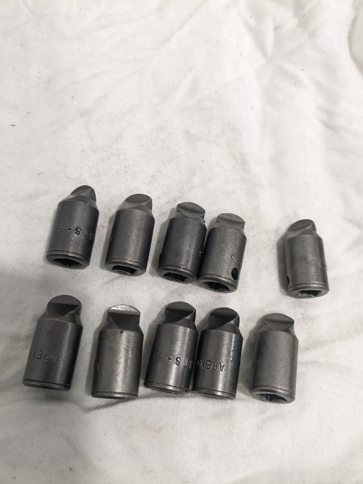 APEX 10pk Screwdriver&amp;Drag Link Socket HTS-3 3HITRX X1 APEX HI-TORQ BITS HTS