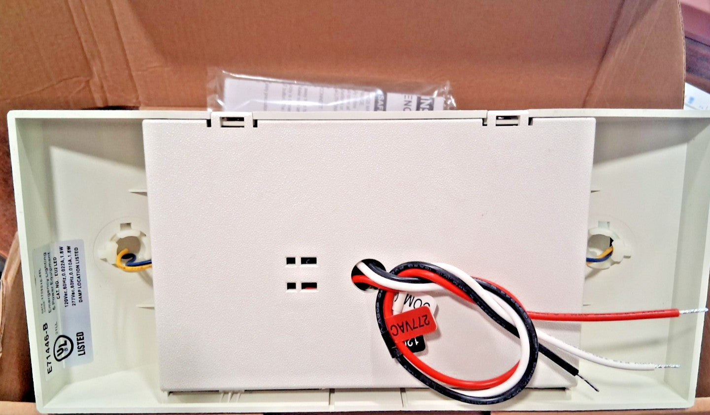 Lithonia Lighting 2 Head LED Emergency Lighting Unit 92150655