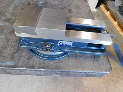GIBRALTAR Machine Vise: 6 Jaw Width Horizontal Swivel Base 428-72692