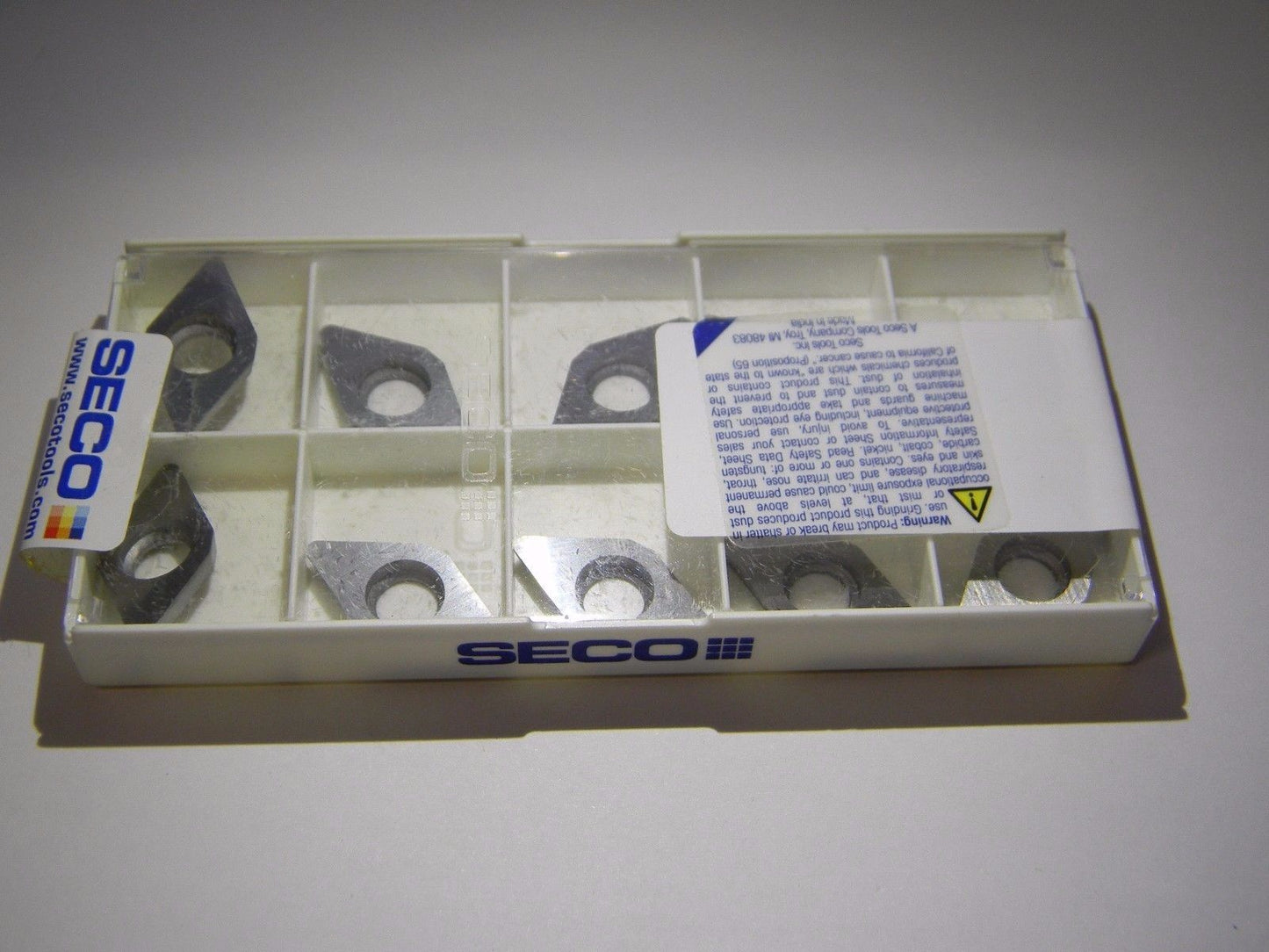 Seco Inserts Inscribed Circle Anvil for Indexables 1/2" PDD150312 Qty.10 #1