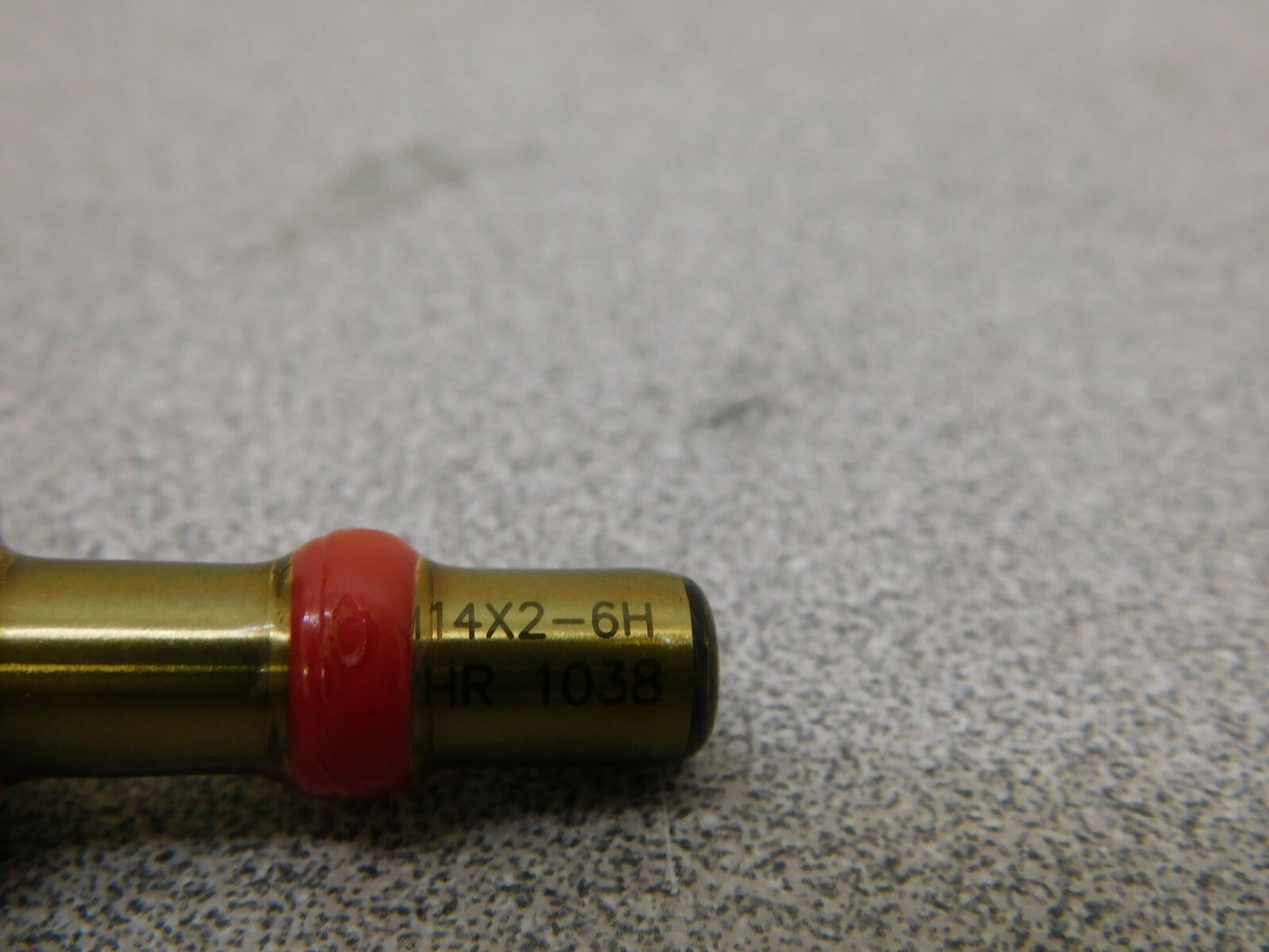 SPI Metric Taperlock Thread Plug Gage Single End M14x2 Thread NOGO 34-591-8