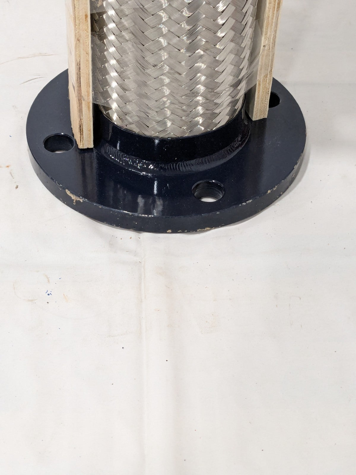 Mason 3" Pipe Braided Stainless Single Arch Hose Pipe Expansion Joint FFL 3