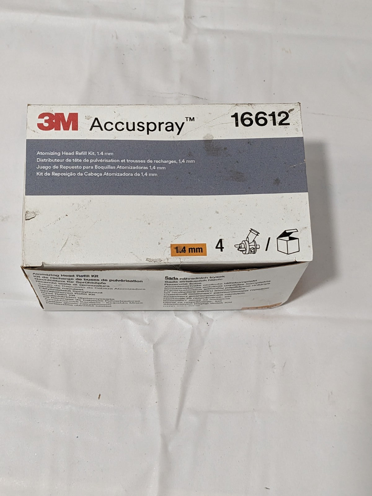 3M Paint Sprayer Atomizing Head Qty 4 16612