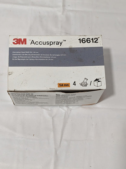 3M Paint Sprayer Atomizing Head Qty 4 16612