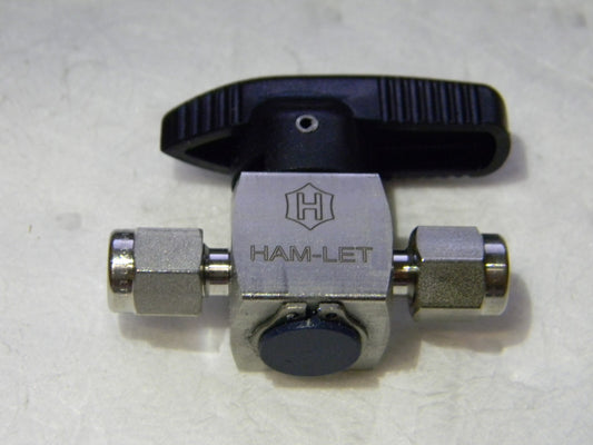 Ham-Let 1/8" Pipe 3,000 psi One Way Instrumentation Plug Valve  3208513