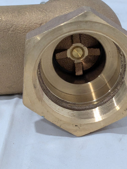 Watts 2" Pipe, Bronze, Mechanical Float Valve, 165 psi 0780014