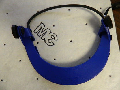 PRO-SAFE Nylon 2 Face Shield &amp; 1 Headgear Set HARDHAT NOT INCLUDED