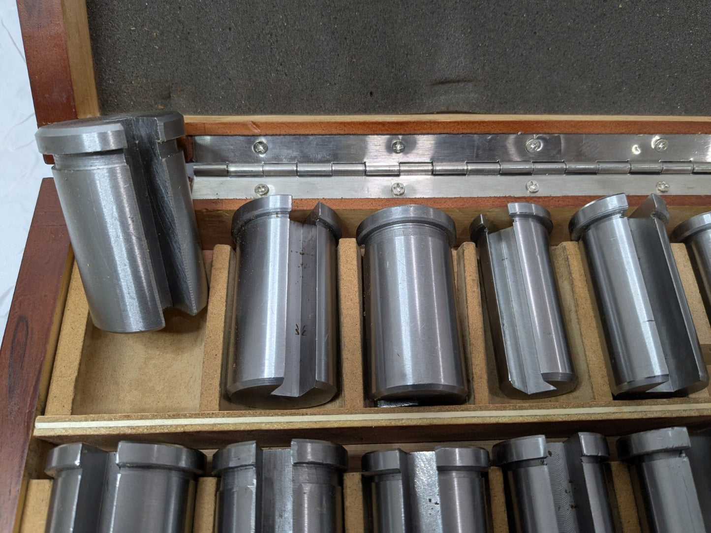 30 Piece Keyway Broach Set 1/8" to 3/8" Keyway Width Style B & C 1395-0730