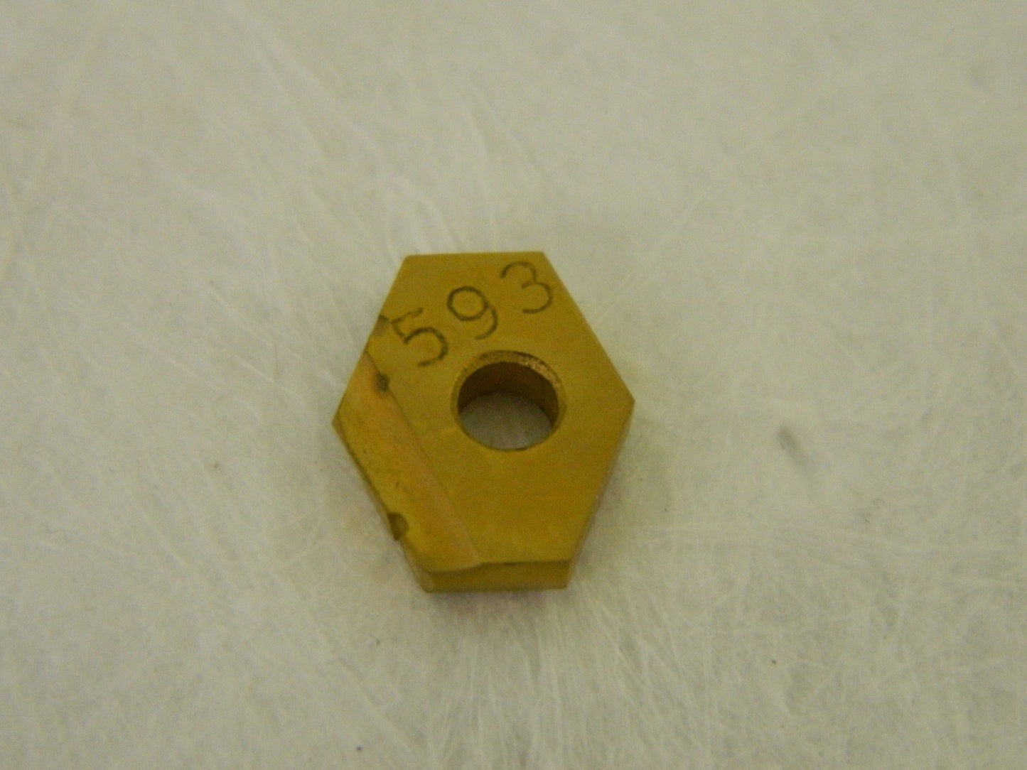 Madison Cutting Tools  0.593" T-15 TiN Duodex Indexable Insert 1150-421-005