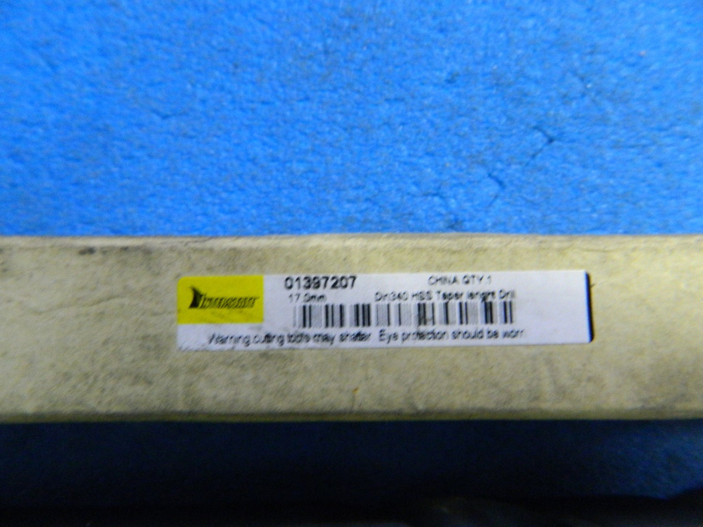 Interstate 01397207 - M17 118° HSS Black Metal Taper Length Drill