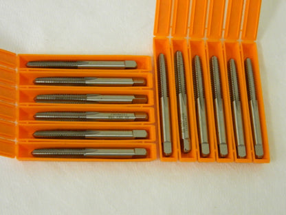 Hertel Standard Hand Taps 8"-36 H2 4FL HSS Straight Flute Qty. 12 2383834