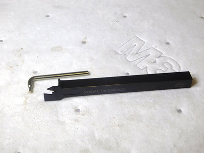 Hertel Indexible Cut-Off Toolholder 1.18 Max DOC 1/2 Shank Dia 6 OAL 2000444
