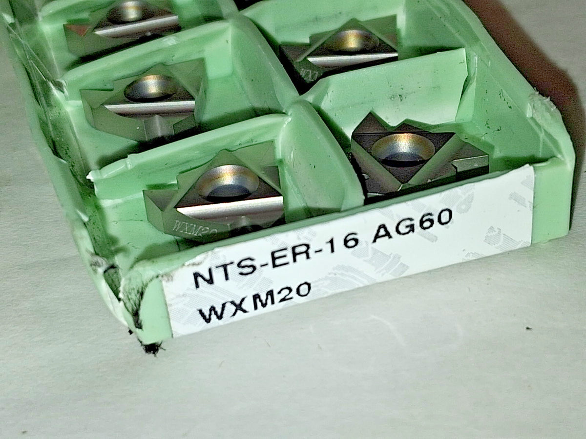 Walter Threading Insert NTS-ER16-AG60 WXM20 Carbide 10 Qty 5894049