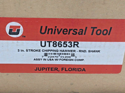 Universal Tool Air Chipping Hammer 2100 BPM 3" Stroke Length UT8653R