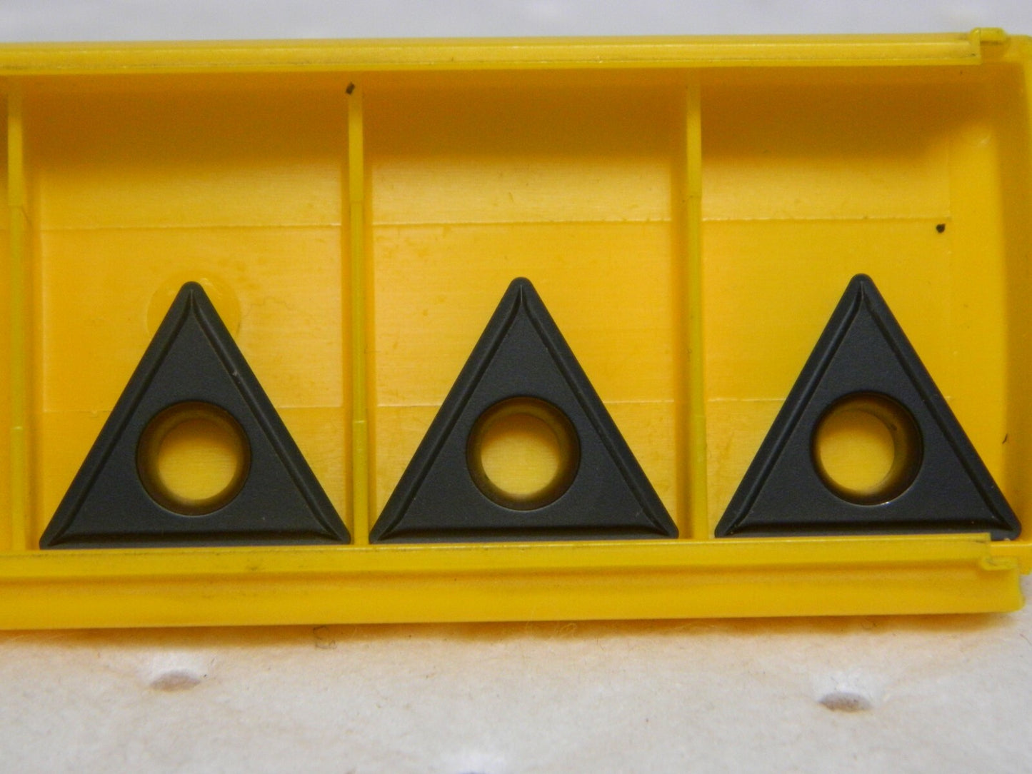 Kennametal Carbide Insert TCMT220408LF KCP10 QTY 3 3749406