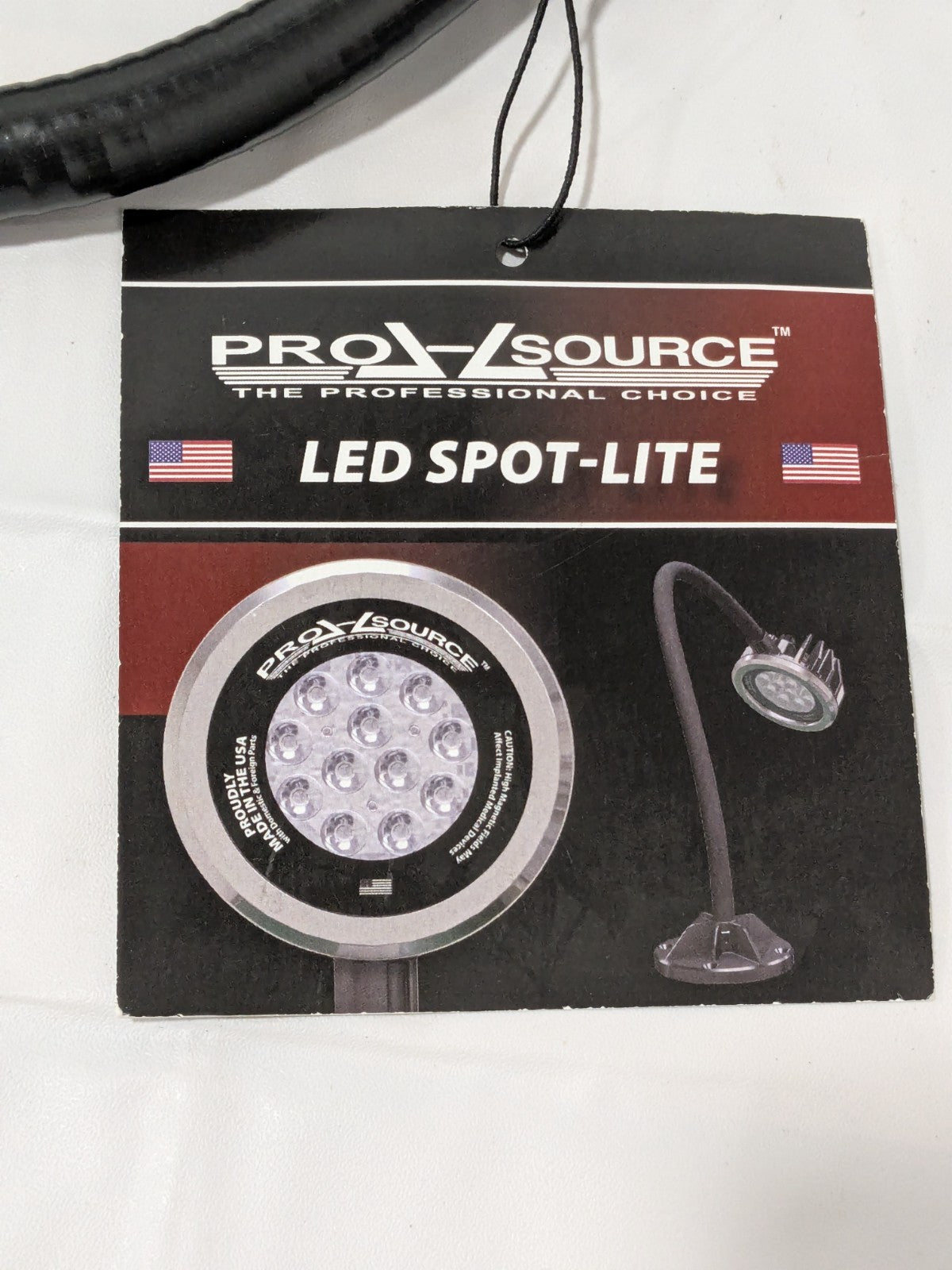 Pro-Source Spot Light with Gooseneck, LED,100-240V PS-SLCD2230120V