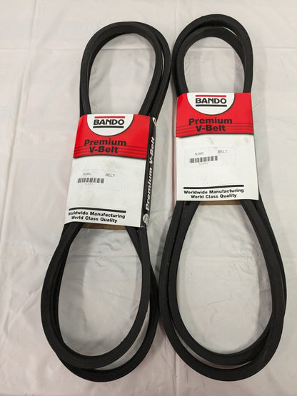 BANDO V-Belt 2pk Section 5L, 88" Outside Length, 21/32" Belt Width 5L880