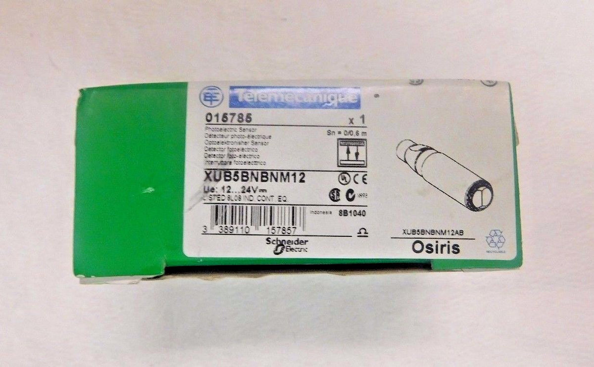 Telemecanique Diffused Photoelectric Sensor 4 Pin M12 Connector XUB5BNBNM12