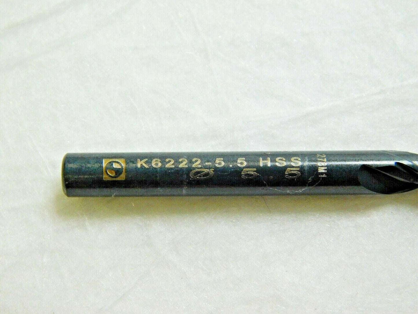 Walter-Titex Subland Step Drills HSS 5.500mm Drill Diam K6222-5.5 Qty 2 5073741