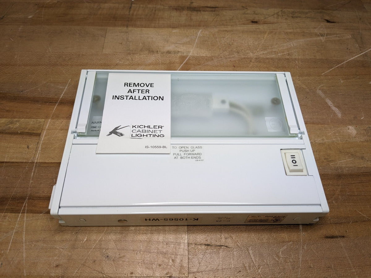 Lot of 3 Kichler Xenon Under Cabinet Light Fixture 1-Light 7 In. 18W 12V White