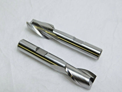 Square End Mills HSS 1/2" x 13/16" LOC x 3/8" SD x 2-1/2" OA