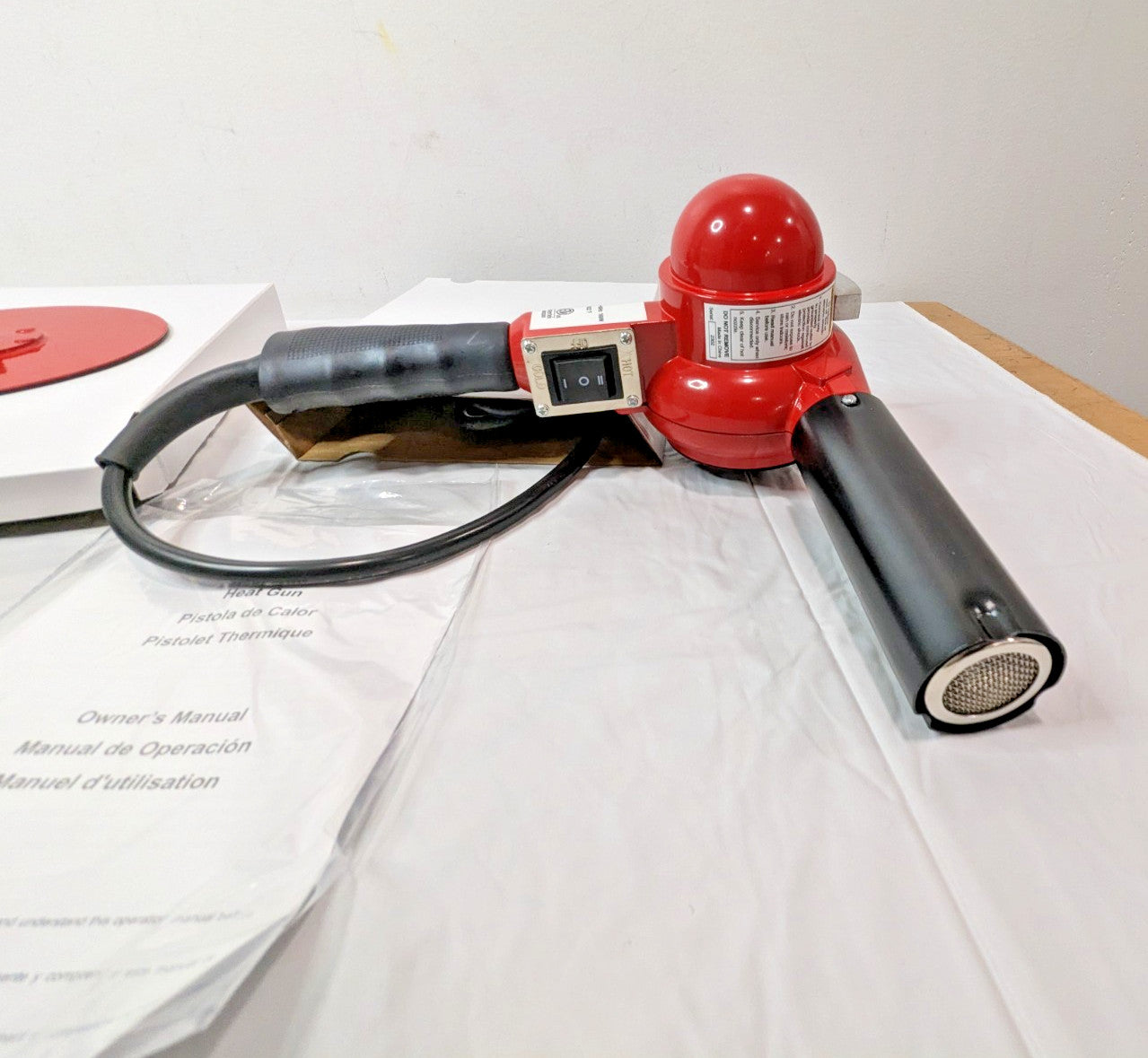 Intertek Heat Gun 122 to 1022 °F 120V 60Hz 1600W 37389319