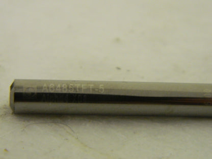Walter Titex 5066494 A6485TFT-5 0.1969" 140° Solid Carbide Oil-Feed Drill B